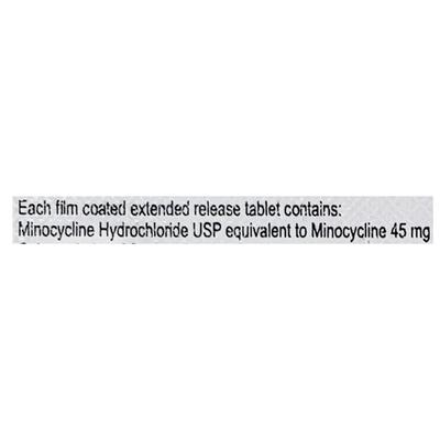 Minotas ER 45mg Tablet 10'S - Bacterial Infections-Tet