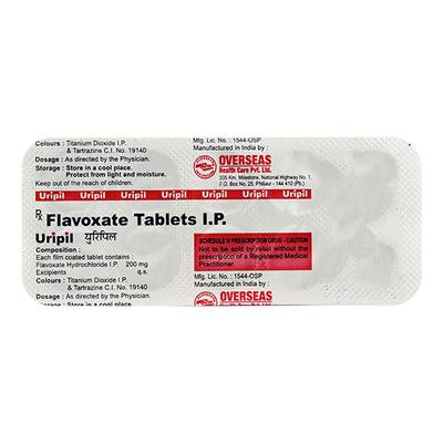 URIPIL 200 Tablet 10's - Bladder And Prostate Disorders-Dru