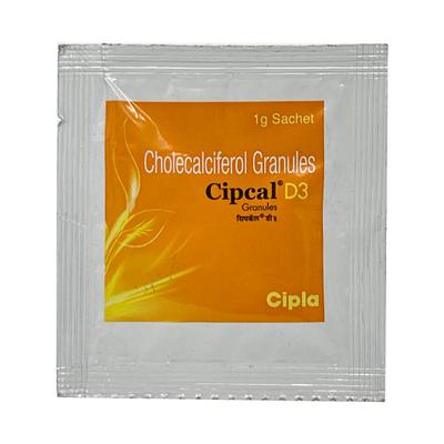Cipcal D3 60000IU Granules 1gm - Supplements-Vit