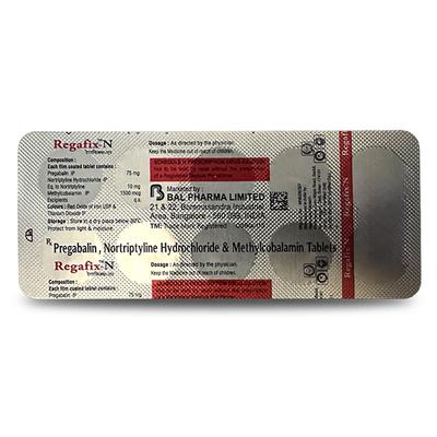 REGAFIX N Tablet 10's - Neuropathic Pain-Dru