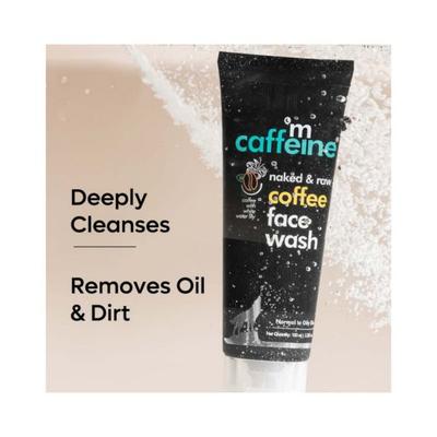 mCaffeine Daily Skin Tonic Kit Face Wash, Niacinamide Toner Serum & Oil Free Moisturizer Set of 3 300 ml - Face Gels