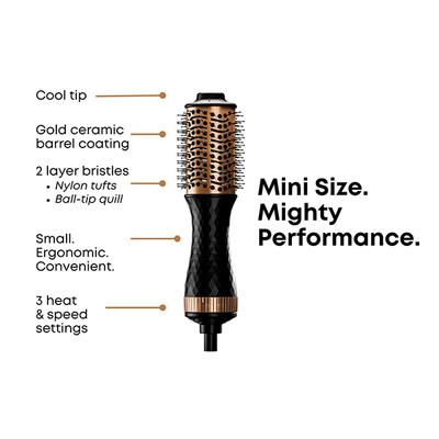 Alan Truman Mini Blow - Compact Travel Blow Brush 320 gm - Multi-Stylers