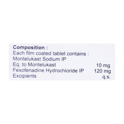Minolast FX Tablet 10'S - Asthma/COPD-Ast