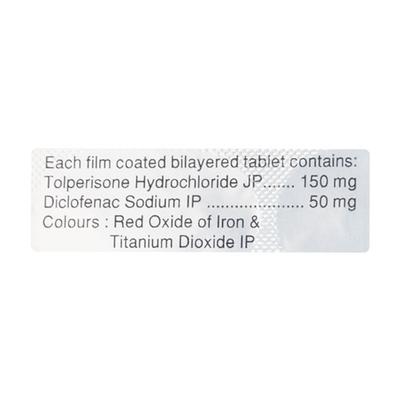 Tolperitas D Tablet 10'S - Muscle Cramps/Spasticity-Mus