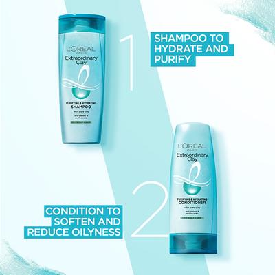 L'Oreal Paris Extraordinary Clay Shampoo 192.5 Ml - Shampoos