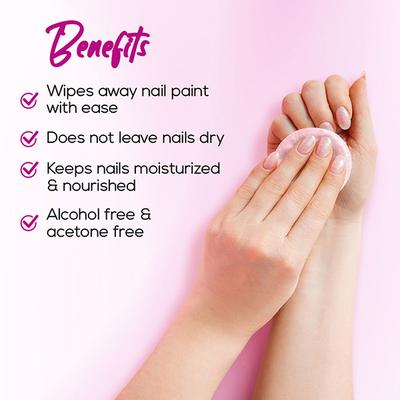 Renee Cosmetics Nail Paint Remover Wipes 20's - Nail Polish Remover