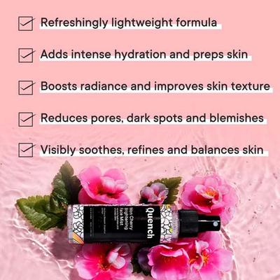 Quench Botanics Mon Cherry Brightening Face Mist 100 ml - Face Mists