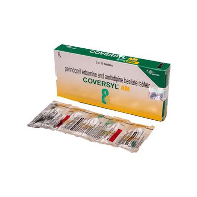 Coversyl AM 8/5mg Tablet 10'S - Hypertension-ACE