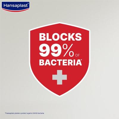 Hansaplast Antiseptic Elastic Bandage Strips 20's - Bandages & Dressings