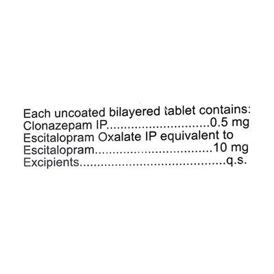 Newcita Plus Tablet 10'S - Anxiety-Anx