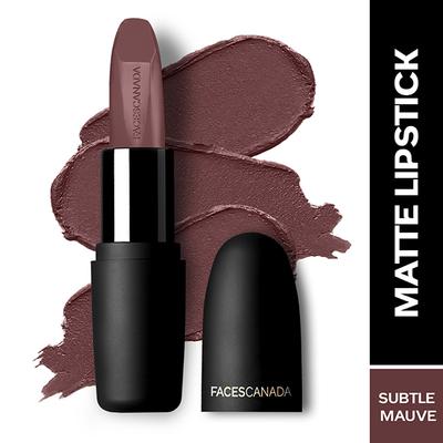 Facescanada Weightless Matte Finish Lipstick Subtle Mauve 10 4.5 gm - Lipsticks
