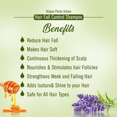 Keya Seth Aromatherapy Alopex Penta Active Hair Fall Control Shampoo 200 ml - Shampoos