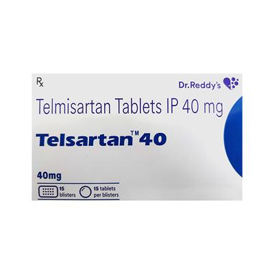 Telsartan 40mg Tablet 15'S - Hypertension-Ang