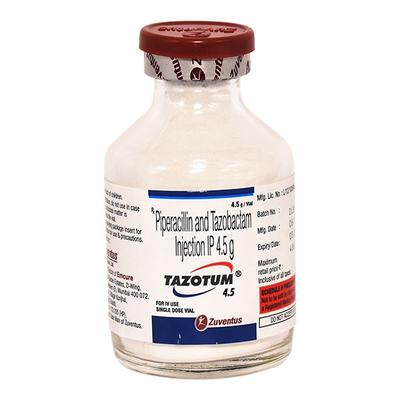Tazotum 4.5gm Injection 1's - Bacterial Infections-Pen