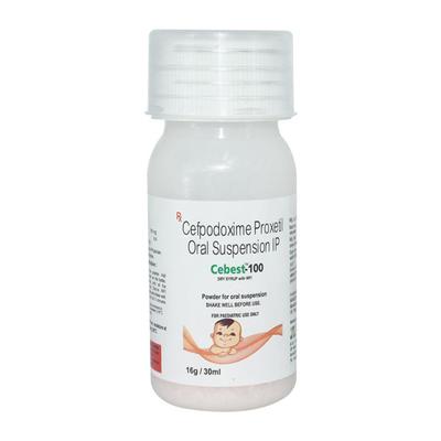 CEBEST 100 Delicious Mango Flavour Dry Syrup 30ml - Bacterial Infections-Cep