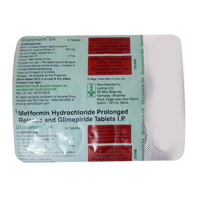 Gluconorm G4 Tablet 15'S - Diabetes-Ant