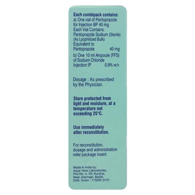 P Ppi Injection 1's - Ulcer/Reflux/Flatulence-Aaa
