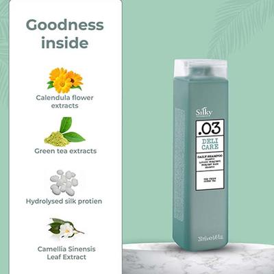 Silky Technobasics .03 Deli Care Daily Shampoo 1000 ml - Shampoos