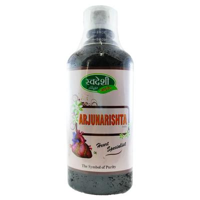 Swadeshi Ayurved Arjunarishta Syrup 500 ml - Ayurvedic Juices