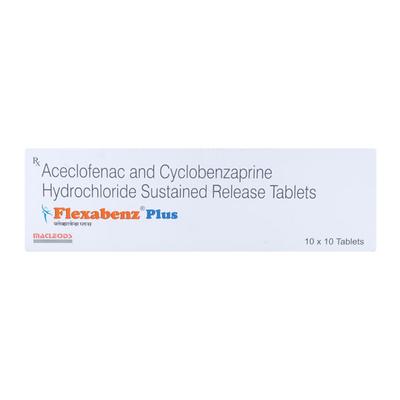 Flexabenz Plus Tablet 10'S - Muscle Spasm-Mus