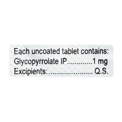 Glycolate 1mg Tablet 10'S - Muscle Cramps/Spasticity-Mus
