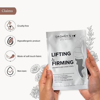 Dromen and Co Lifting and Firming Undereye and Cheek Strips 1's - Sheet Masks