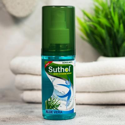 Boroline's Antiseptic Suthol Active Body Hygiene Liquid - Aloevera 100 ml - Wound/Burns