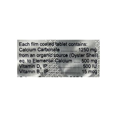 CIPCAL HD 12 Tablet 15's - Supplements-Cal