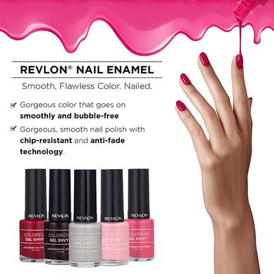 Revlon Colorstay Gel Envy Long Wear Nail Enamel - Perfect Pair 11.6 Ml - Nail Polish