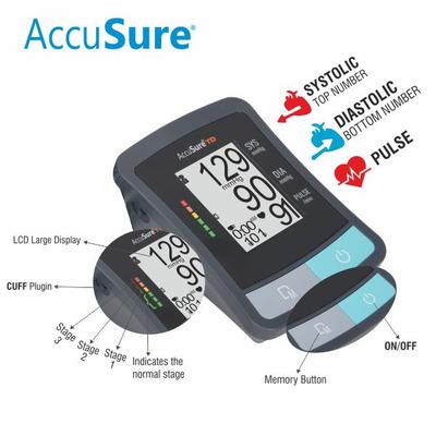 AccuSure Blood Pressure Monitor - TD - Blood Pressure Monitor Device