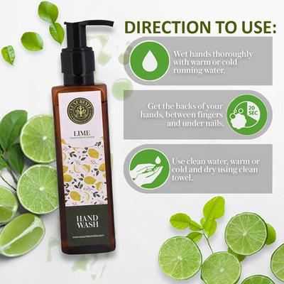 Luxuriate Lime Freshness In Hands Removes Germs 200 ml - Hand Creams