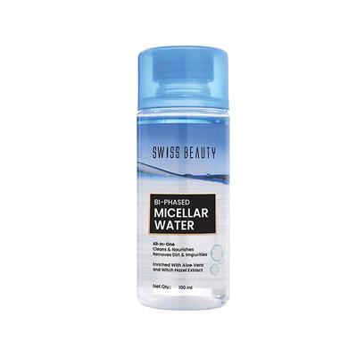 Swiss Beauty Bi-Phased Micellar Water 100 ml - Make Up Removers