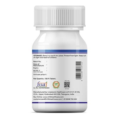 INLIFE Melatonin 3 mg Adults Tablet 120's - Mental Health