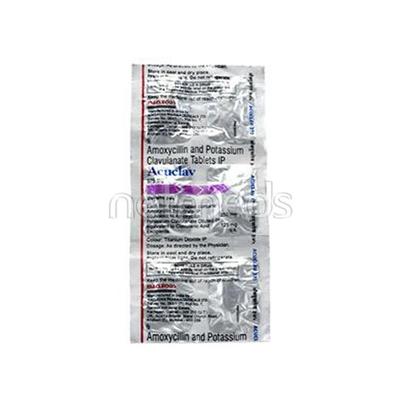 Acuclav 375mg Tablet 6'S - Bacterial Infections-Pen