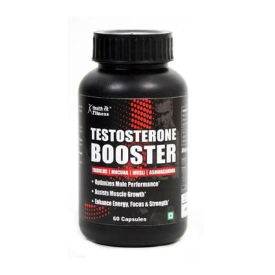 Healthvit Fitness Testosterone Booster- Capsules 60's - Workout Essentials