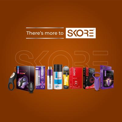 Skore 1500+ Raised Dots Condoms - Chocolate 10's - Plain/Flavoured Condoms