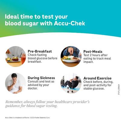 Accu-Chek Active Blood Glucose Test Strips 50's - Blood Glucose Monitors/Test Strips