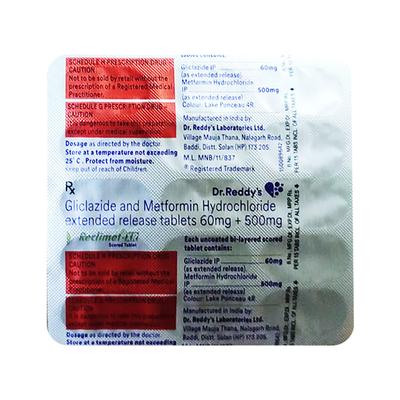 RECLIMET XR Tablet 15's - Diabetes-Ant