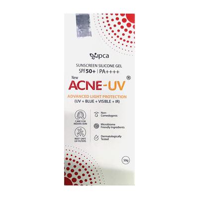ACNE UV NEW SPF 50 + PA ++++ ADVANCED LIGHT PROTECTION UV+BLUE+VISIBLE+IR SUNSCREEN SILICONE Gel 50g - Sun Protectors-Emo