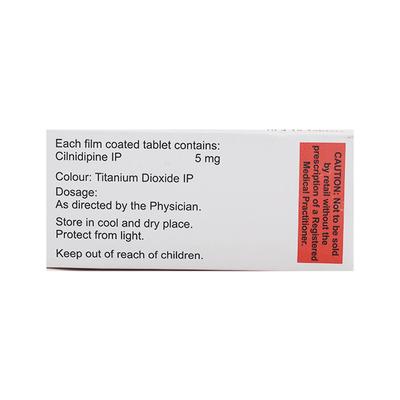 NEXOVAS 5 Tablet 15's - Hypertension-Cal