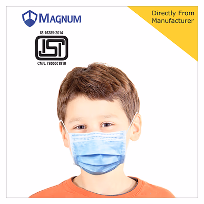 Magnum Viroguard 3 Ply Surgical Face Mask for Kids 50's - Face Mask