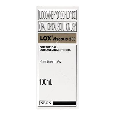 LOX VISCOUS 2% Oral Solution 100ml - Anaesthesia - Local-Ana