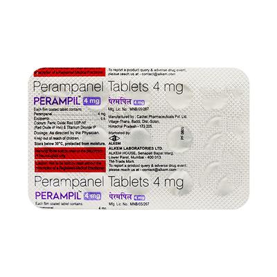 PERAMPIL 4 Tablet 15's - Epilepsy/Convulsion-Ant