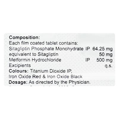 SITABETIC M Tablet 15's - Diabetes-Ant