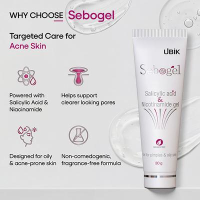 Sebogel Gel 30gm - Acne-Acn
