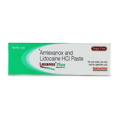 Lexanox Plus Sugar Free Oral Paste 5gm - Oral Care - P-Mou