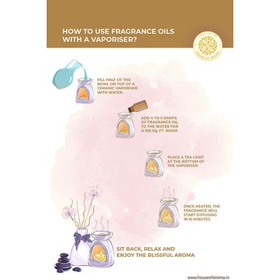 House of Aroma Vitality Fragrance Oil 100 ml - Carrier Oils