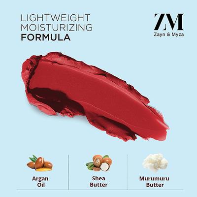 ZM Zayn & Myza Rich Matte Lipstick - Savage 4.2 gm - Lipsticks