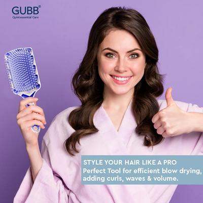 GUBB Paddle Hair Brush - Scottish Range 180 gm - Hair Brushes
