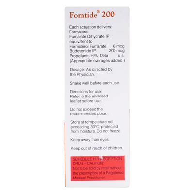 FOMTIDE 200 Inhaler 120md (N) - Asthma/COPD-Ast